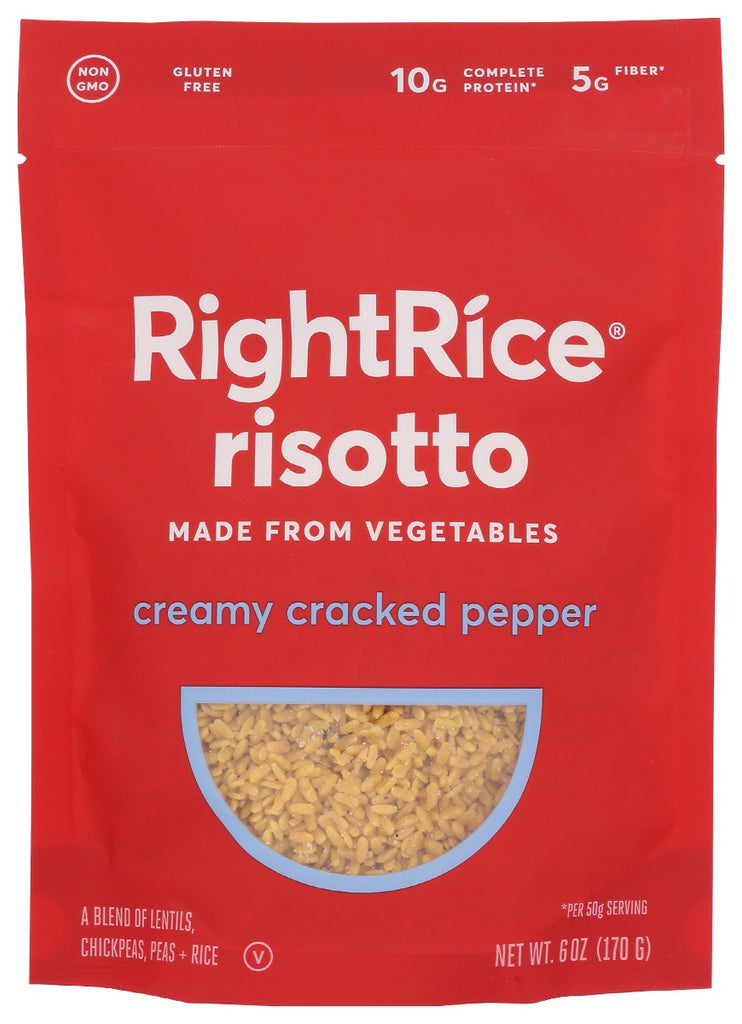 RIGHTRICE: Rice Crm Crkd Ppr Risotto, 6 oz