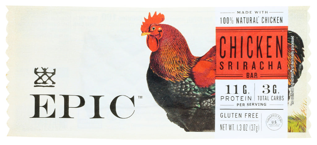 EPIC: Chicken Sriracha Bar, 1.3 oz