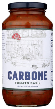 CARBONE: Sauce Tomato And Basil, 24 oz