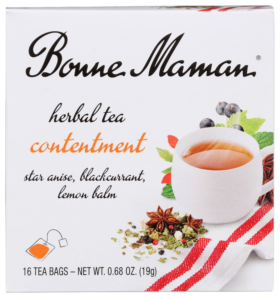 BONNE MAMAN: Tea Herbl Contentment 16B, 0.68 oz