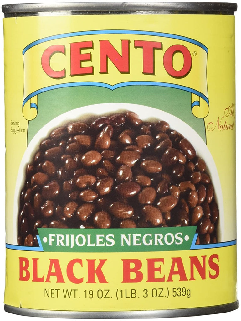 CENTO: Black Beans, 19 oz