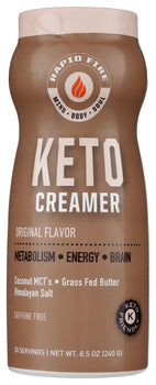 RAPID FIRE: Original Keto Creamer, 8.5 oz