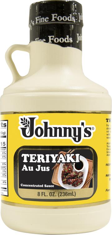 JOHNNYS FINE FOODS: Au Jus Concentrt Teriyaki, 8 oz