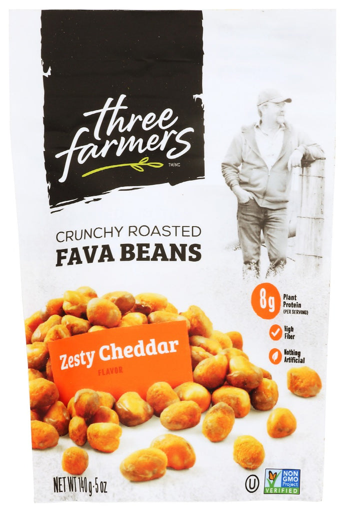 THREE FARMERS FOODS INC: Beans Rstd Fava Zsty Chdr, 5 oz