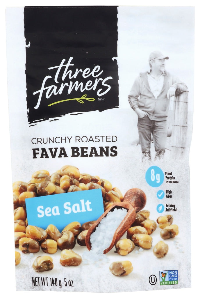 THREE FARMERS FOODS INC: Beans Rstd Fava Salted, 5 oz