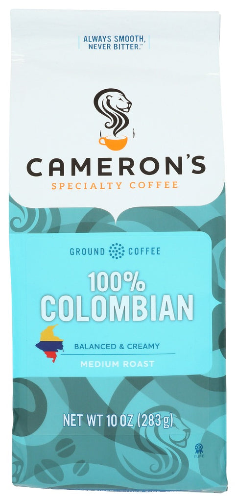 CAMERONS SPECIALTY COFFEE: Coffee Ground Colombian, 10 oz