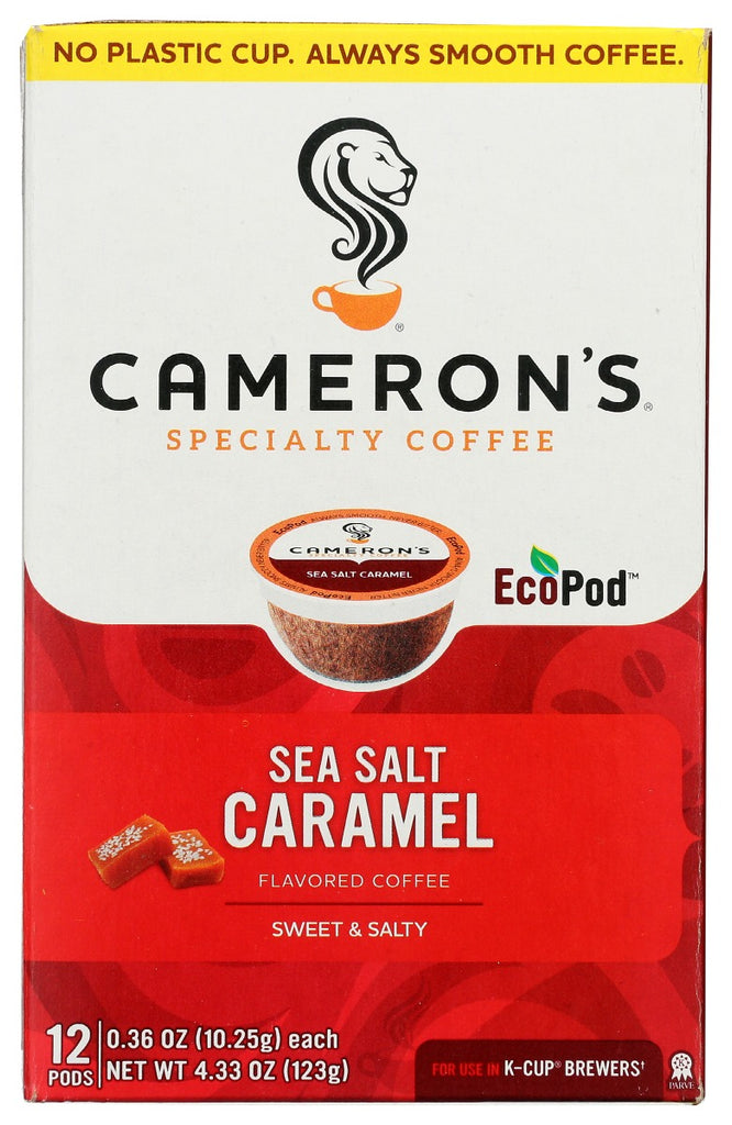 CAMERONS SPECIALTY COFFEE: Coffee Ss Sea Salt Carame, 4.33 oz