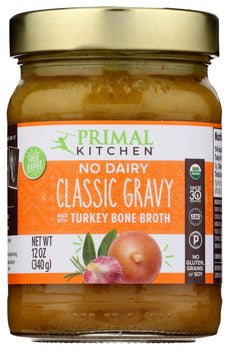 PRIMAL KITCHEN: Gravy Clssic Trky Bn Brth, 12 oz