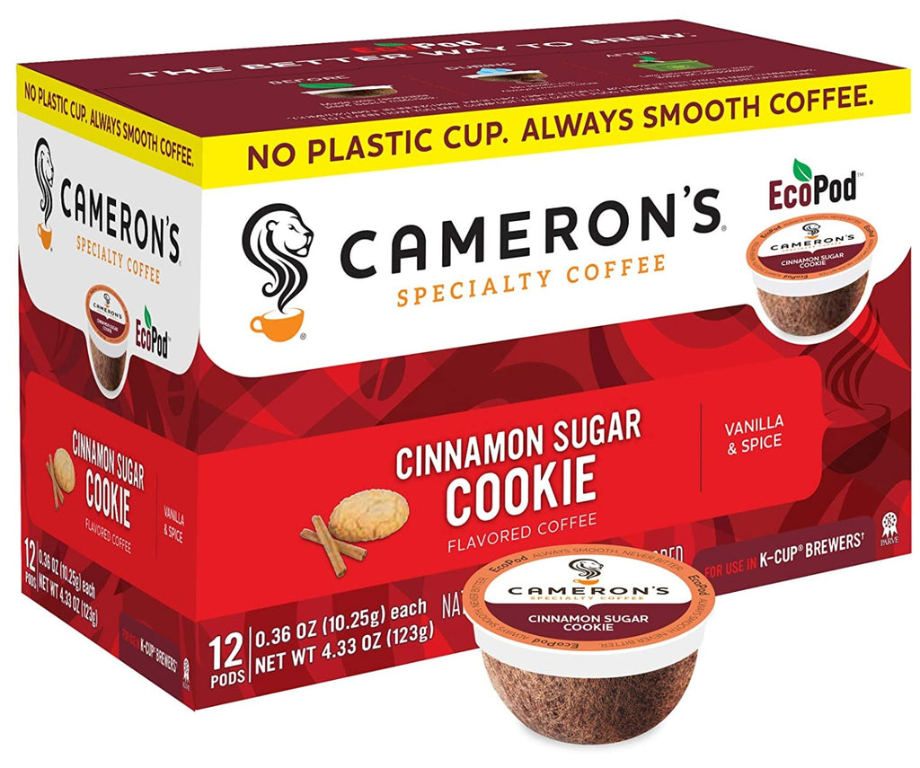 CAMERONS SPECIALTY COFFEE: Coffee Cinna Sgr Ckie 12P, 4.33 oz