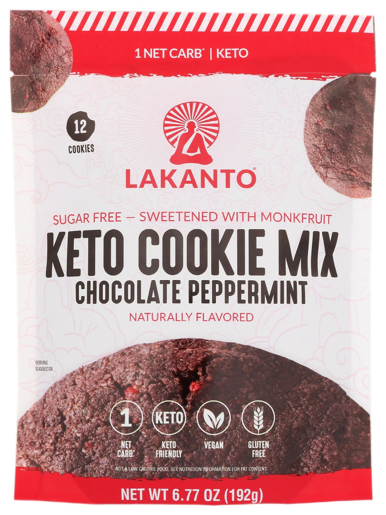 LAKANTO: Mix Ckie Choc Pprmnt Keto, 6.77 oz