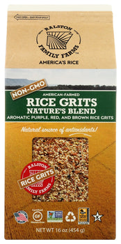 RALSTON FAMILY FARMS: Rice Grits Natures Blend, 16 oz