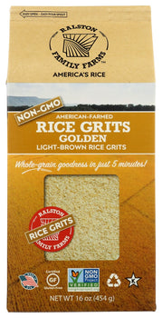 RALSTON FAMILY FARMS: Rice Grits Golden, 16 oz