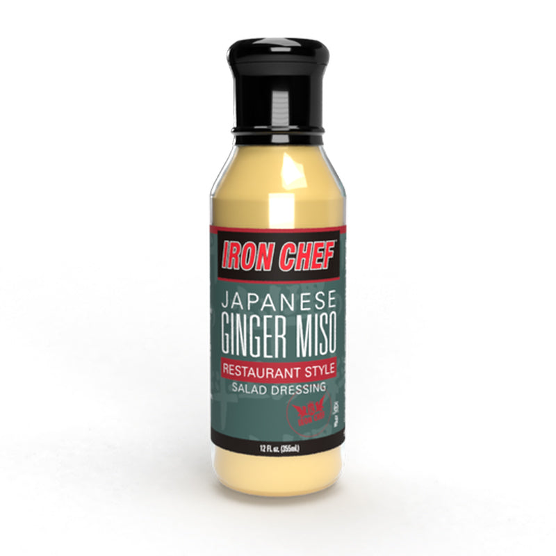 IRON CHEF: Dressing Ginger Miso, 12 oz