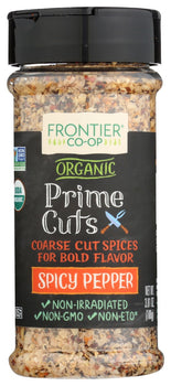 FRONTIER HERB: Prime Cuts Spicy Pep Blnd, 3.81 oz