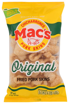 MACS: Original Fried Pork Skins, 3 oz