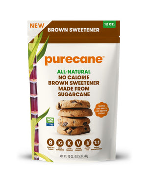 PURECANE: Zero Calorie Brown Sweetener, 12 oz