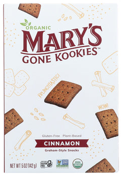 MARYS GONE CRACKERS: Cinnamon Kookies, 5 oz