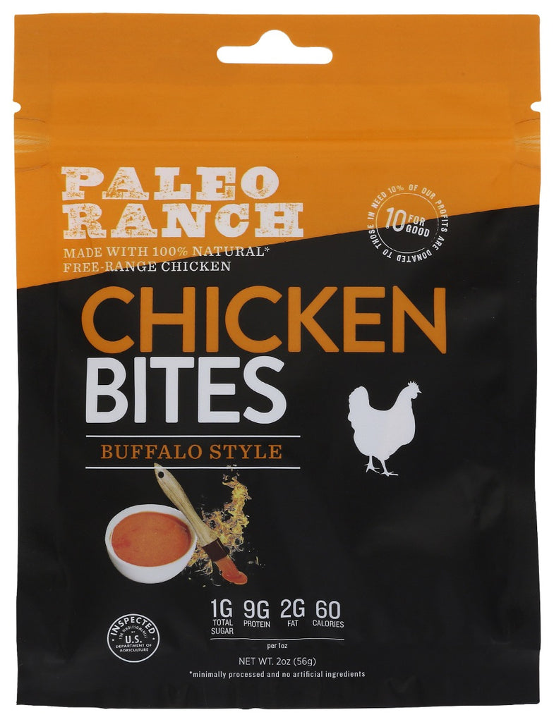 PALEO RANCH: Buffalo Style Chicken Bites, 2 oz