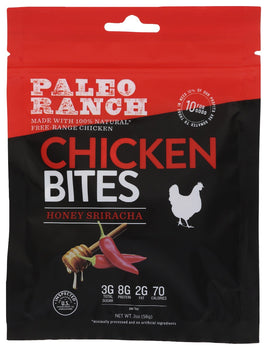 PALEO RANCH: Honey Sriracha Chicken Bites, 2 oz