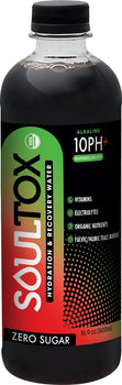 SOULTOX: Watermelon Kiwi Alkaline Water, 16.9 fo