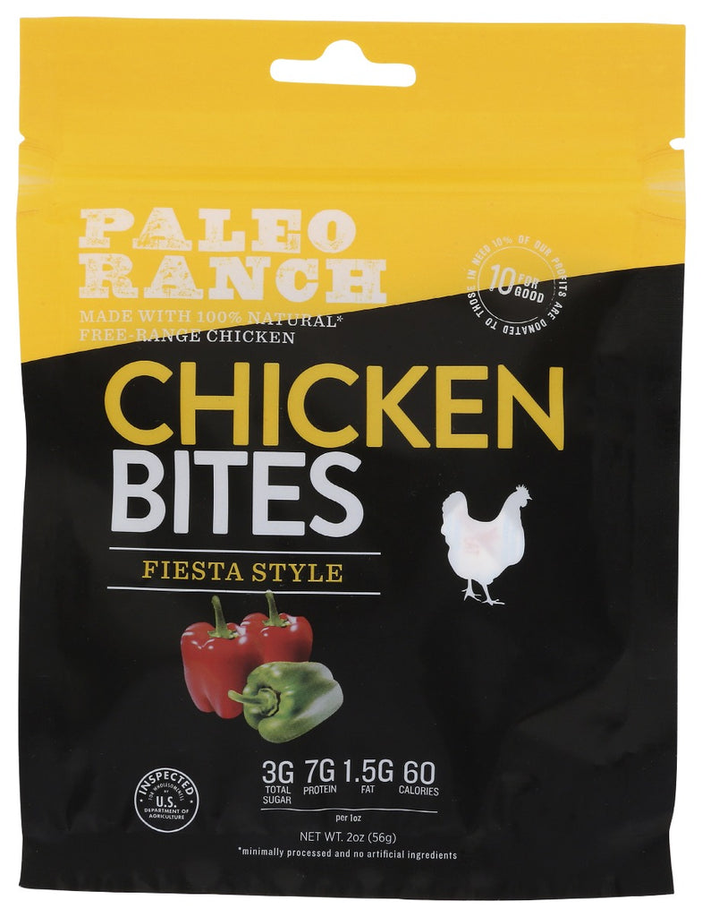 PALEO RANCH: Fiesta Style Chicken Bites, 2 oz