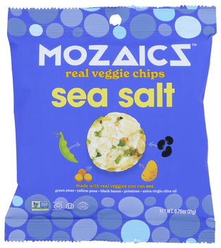 MOZAICS: Sea Salt Real Veggie Chips, .75 oz