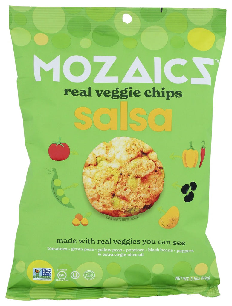 MOZAICS: Salsa Real Veggie Chips, 3.5 oz