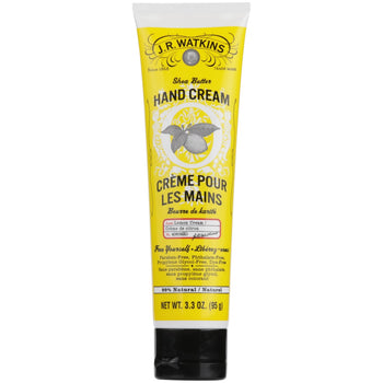 J R WATKINS: Hand Cream Lemon, 3.3 oz