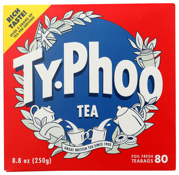 TYPHOO: Regular Black Tea, 80 bg