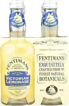 FENTIMANS: Bev 4Pk Lmnade Vctrn, 37.2 fo