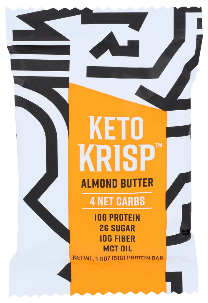 KETO KRISP: Almond Butter Bar, 1.8 oz