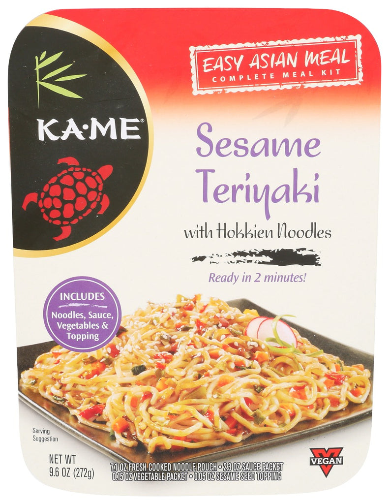 KA ME: Sesame Teriyaki Noodle Kit, 9.6 oz