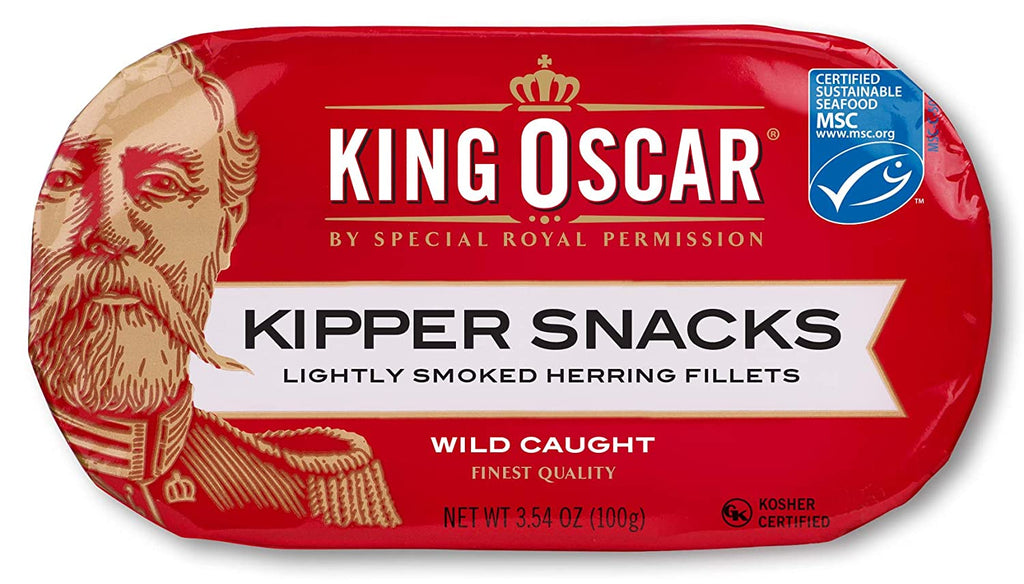 KING OSCAR: Kipper Snacks, 3.54 oz