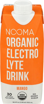 NOOMA: Organic Sports Drinks Mango, 16.9 oz