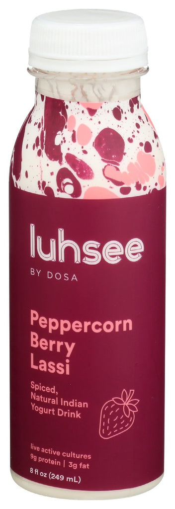 LUHSEE BY DOSA: Peppercorn Berry Lassi, 8 fo