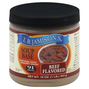 LB JAMISON: Beef Soup Base, 16 oz