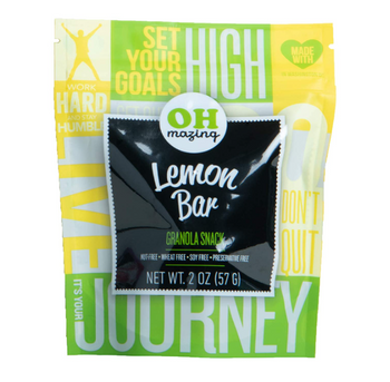 OH-MAZING: Lemon Bar Granola Snack, 2 oz