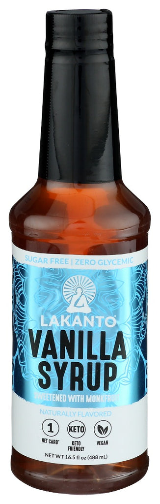 LAKANTO: Simple Syrup Vanilla, 16.5 fo