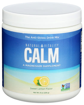 NATURAL VITALITY: Calm Sweet Lemon Flavor, 8 oz