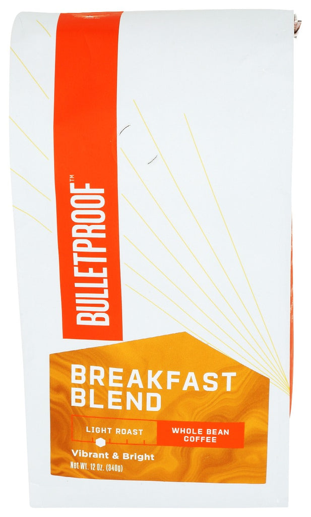 BULLETPROOF: Light Roast Whole Bean Coffee, 12 oz