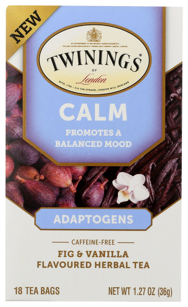 TWINING TEA: Tea Adaptogens Calm, 18 bg