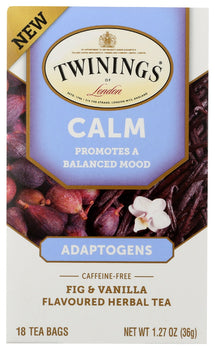 TWINING TEA: Tea Adaptogens Calm, 18 bg