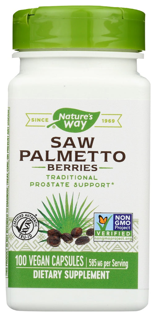 NATURES WAY: Saw Palmetto Berries 100Vegcp, 100 cp