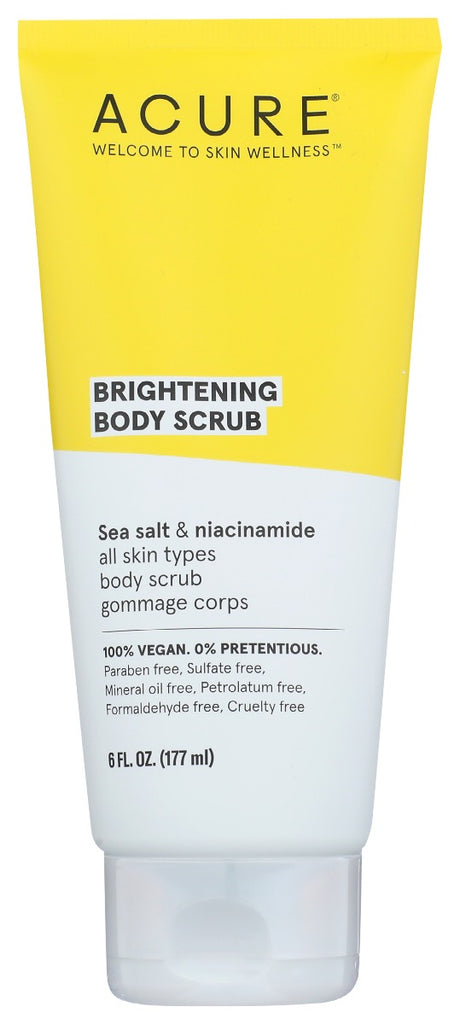 ACURE: Scrub Body Brightening, 6 fo