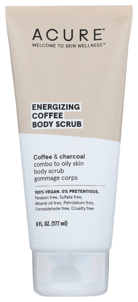 ACURE: Scrub Body Coffee Energzg, 6 fo