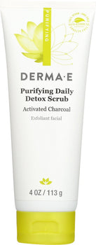 DERMA E: Scrub Purifying Detox, 4 oz