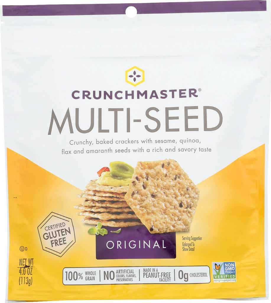 CRUNCHMASTER: Cracker Multiseed Orig, 4 oz