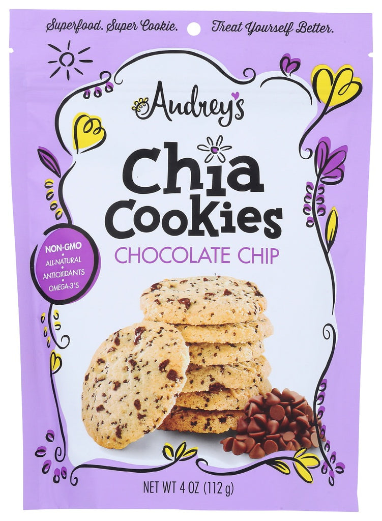 AUDREYS: Cookie Chia Choc Chip, 4 oz