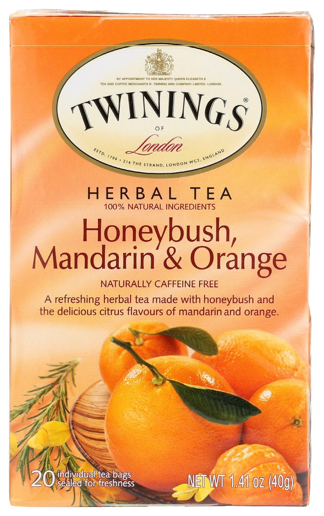 TWINING TEA: Tea Hrbl Unwind Hnybsh Mdrn Orng, 20 bg