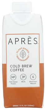 APRES: Plant Prtn Rtd Cold Brew, 11 oz